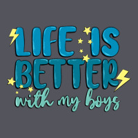 Life Is Better With My Boys Vintage Hoodie | Teevron