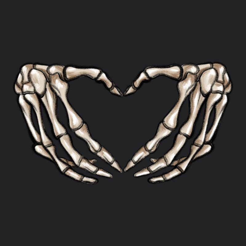 Skeleton Heart Vintage Tee by MaliasSmallBusiness | Teevron