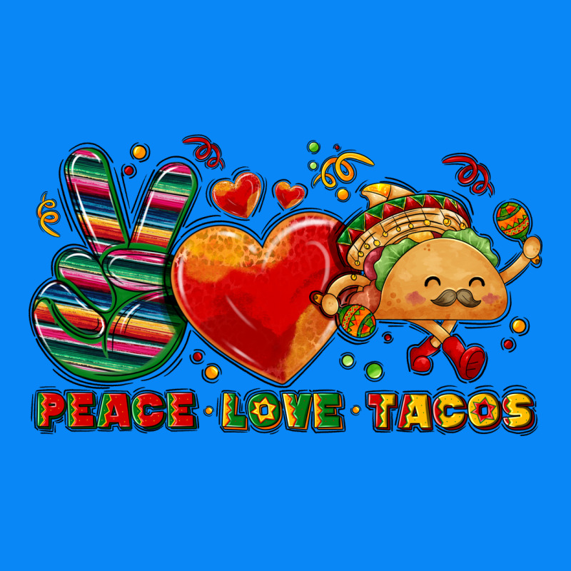 Peace Love Tacos Zipper Hoodie by NancyCooperArtShop | Teevron