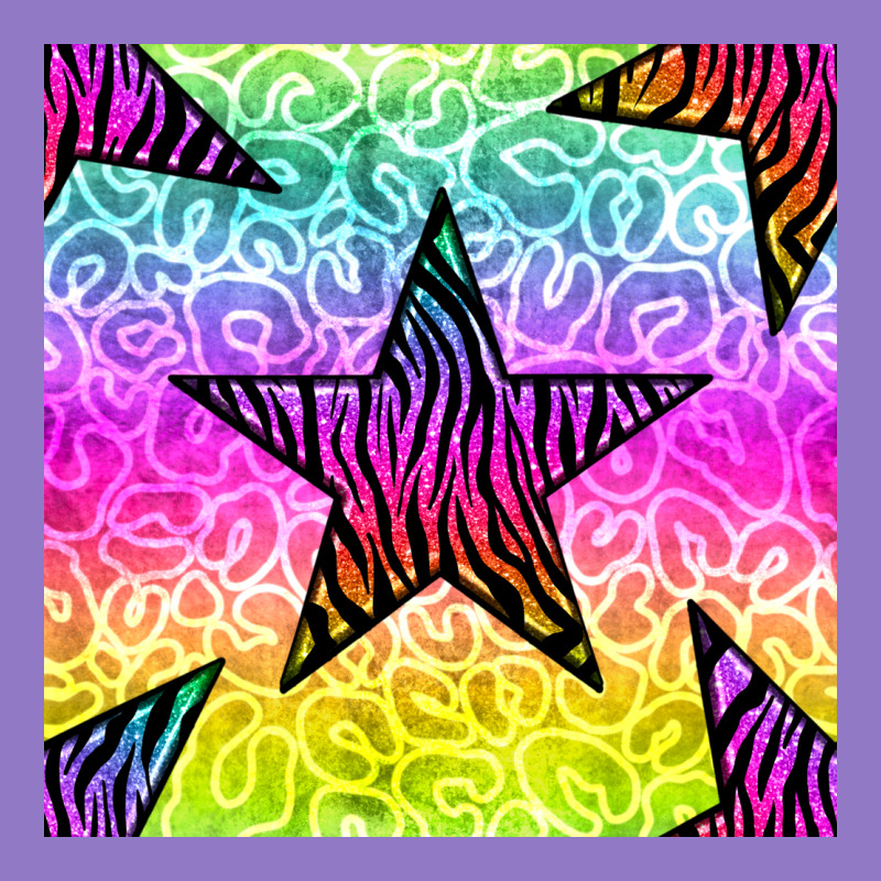 Zebra Glitter Star Seamless Pattern Urban Hoodie by BundleAndBundleShop | Teevron