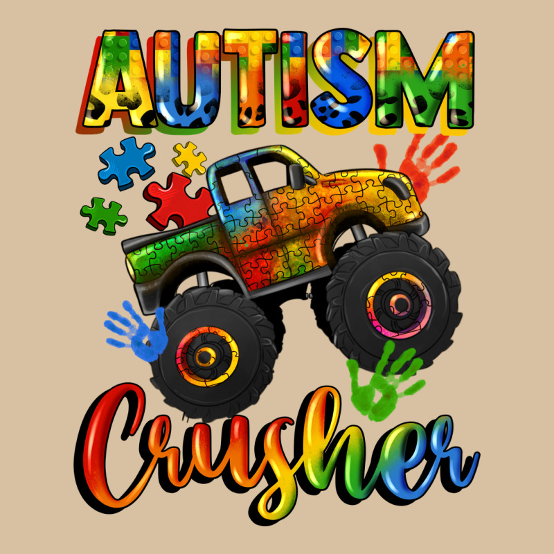 Autism Crusher Heavyweight Hoodie by CowGirlArtShop | Teevron