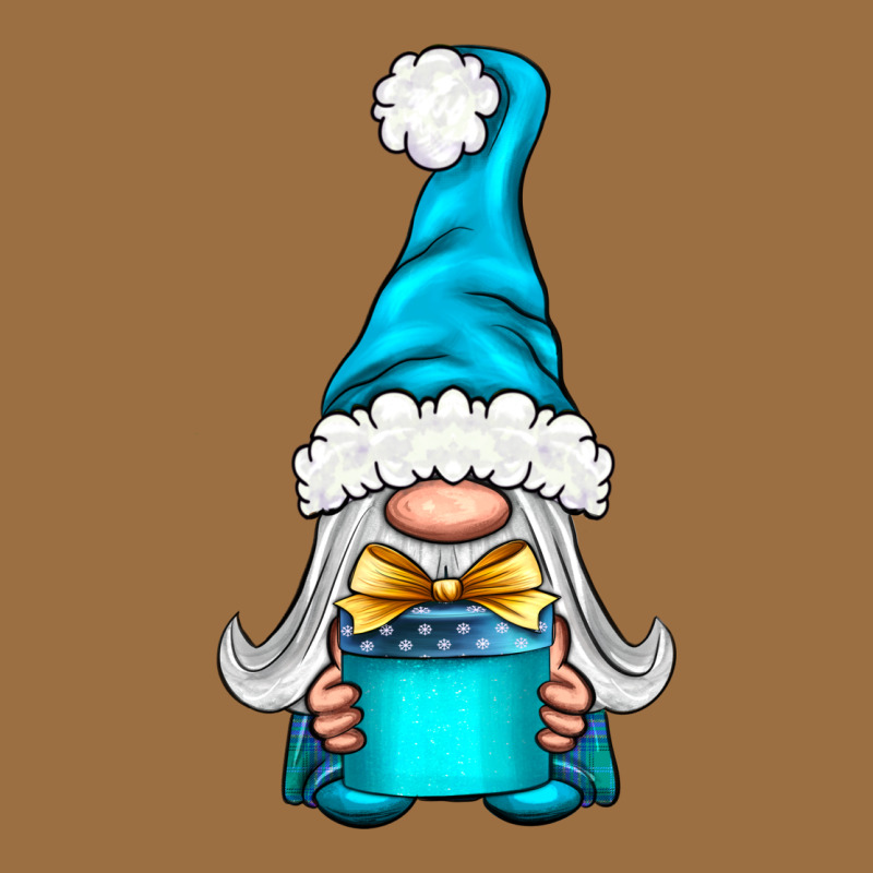 Winter Gnome With Gift Vintage Tee by NancyCooperArtShop | Teevron