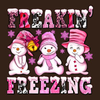 Freaking Freezing With Snowmans Heavy Core Tee | Teevron