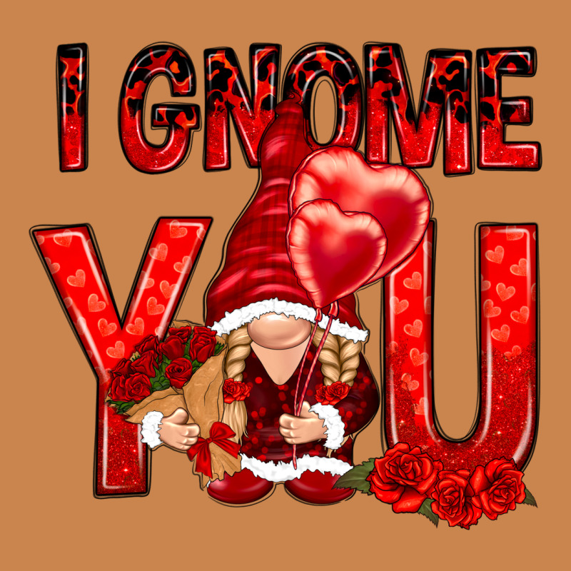 I Gnome You With Roses Valentine's Day Heavyweight Hoodie by HowdyJamesFarm | Teevron