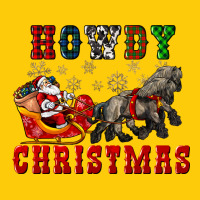 Howdy Christmas With Santa Riding His Sleighs Premium Hoodie | Teevron