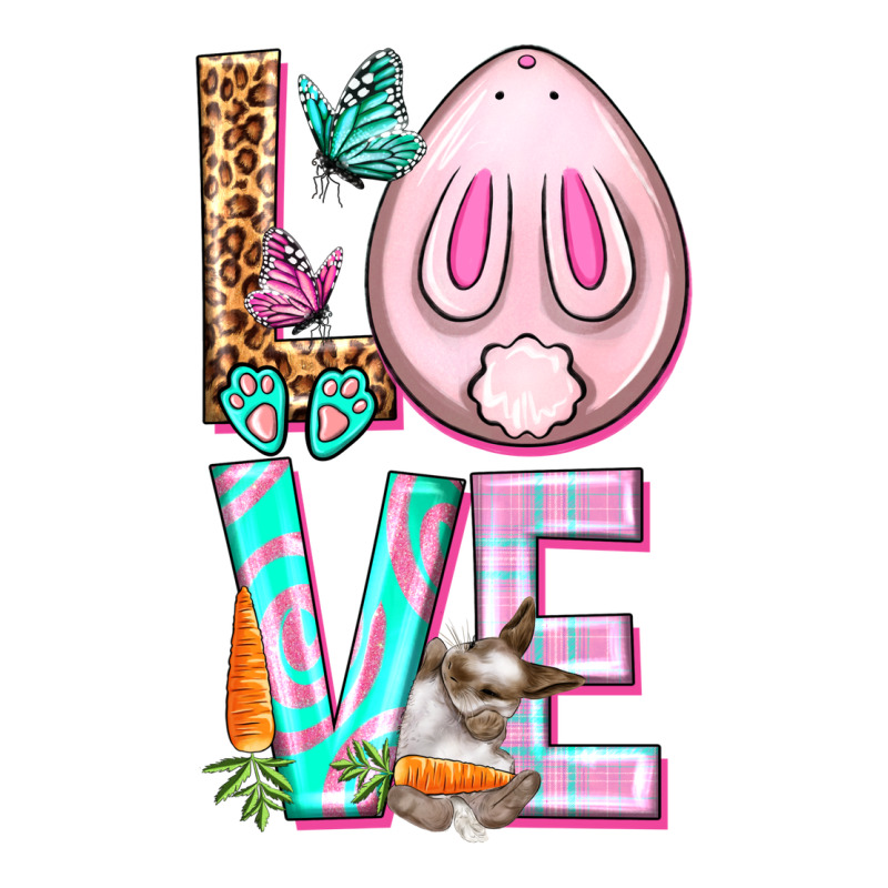 Love Rabbit Easter Day Heavyweight Hoodie by HowdyJamesFarm | Teevron