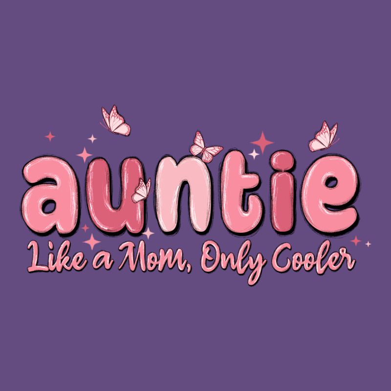 Auntie Like A Mom Only Cooler Vintage Hoodie by MaliasSmallBusiness | Teevron