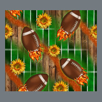 American Football With Sunflower Tumbler Heavyweight Sweatshirt | Teevron