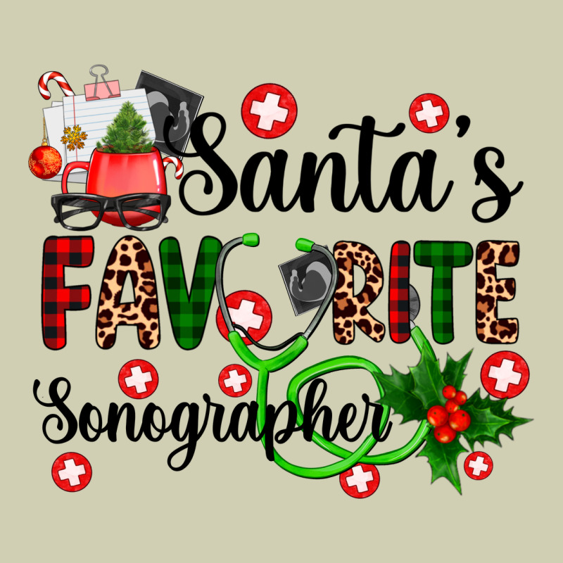 Santa's Favorite Sonographer Heavy Core Tee by AdoDesignShop | Teevron