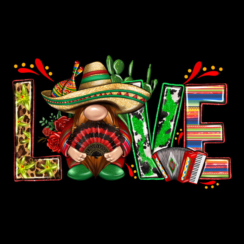 Mexico Love With Gnome Zipper Hoodie by NancyCooperArtShop | Teevron