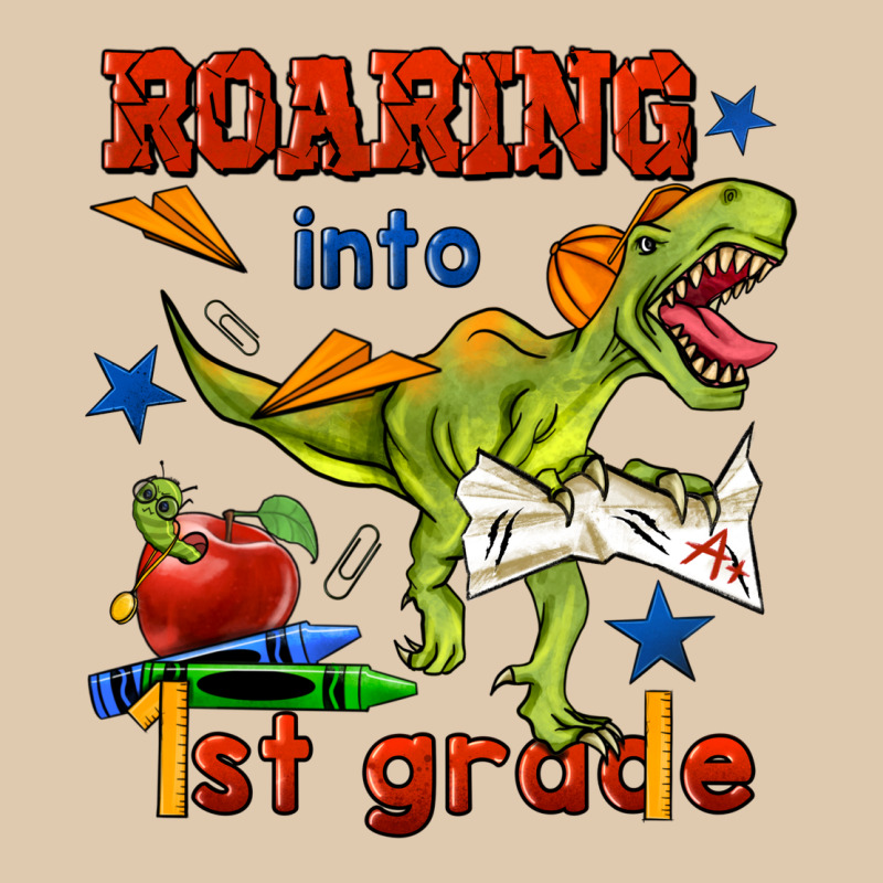 Roaring Into 1st Grade Heavyweight Sweatshirt by BundleAndBundleShop | Teevron