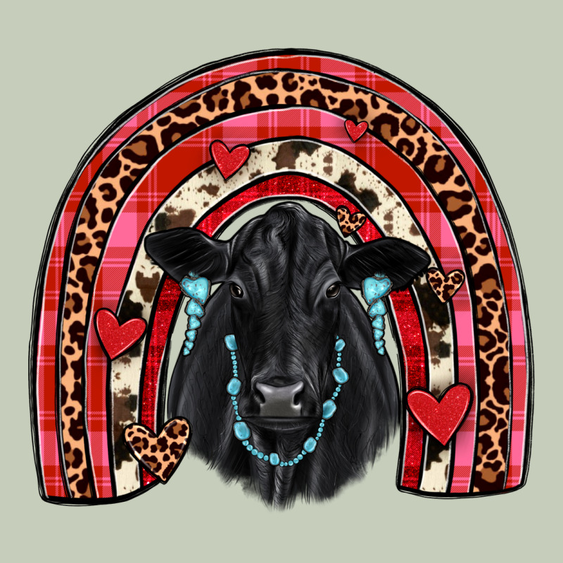 Valentines Black Angus  Rainbow Ladies Tee by JahusDesignShop | Teevron