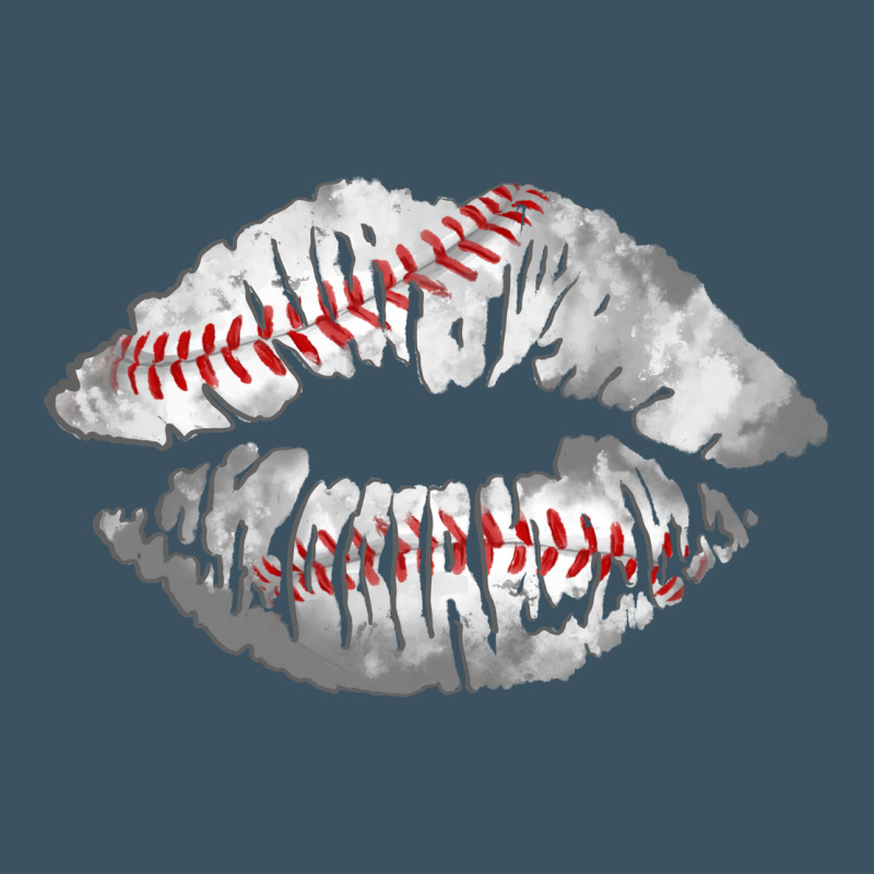 Baseball Lips Urban Heavy Tee by AdoDesignShop | Teevron