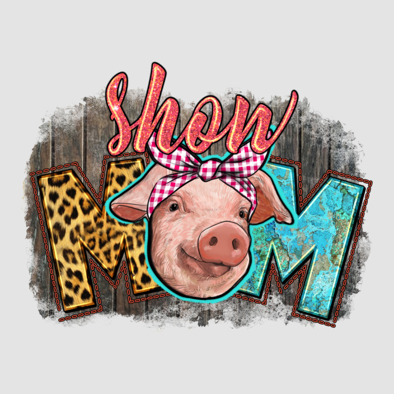 Show Mom Pig Premium Sweatshirt by CowGirlArtShop | Teevron
