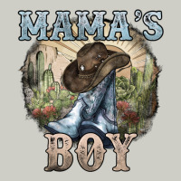 Mama's Boy Western Cowboy Boots Cactus Heavyweight Hoodie | Teevron
