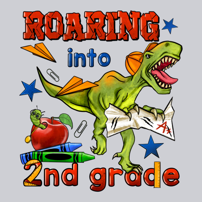 Roaring Into 2nd Grade Heavyweight Sweatshirt by BundleAndBundleShop | Teevron