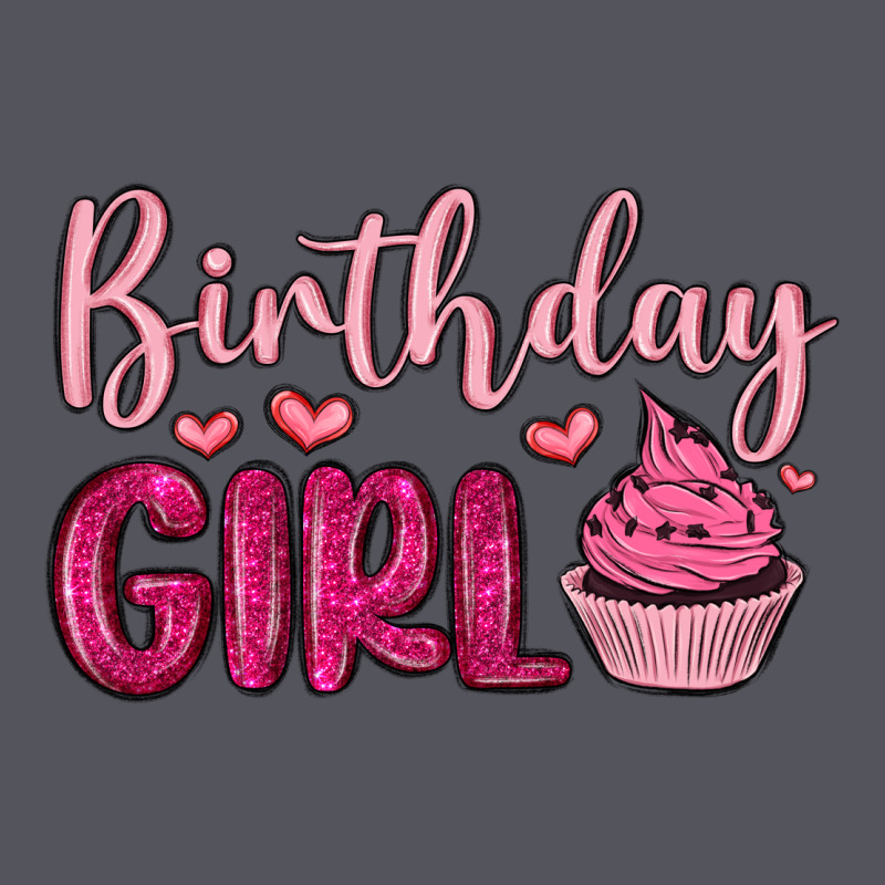 Birthday Girl Cupcake Vintage Hoodie by MaliasSmallBusiness | Teevron