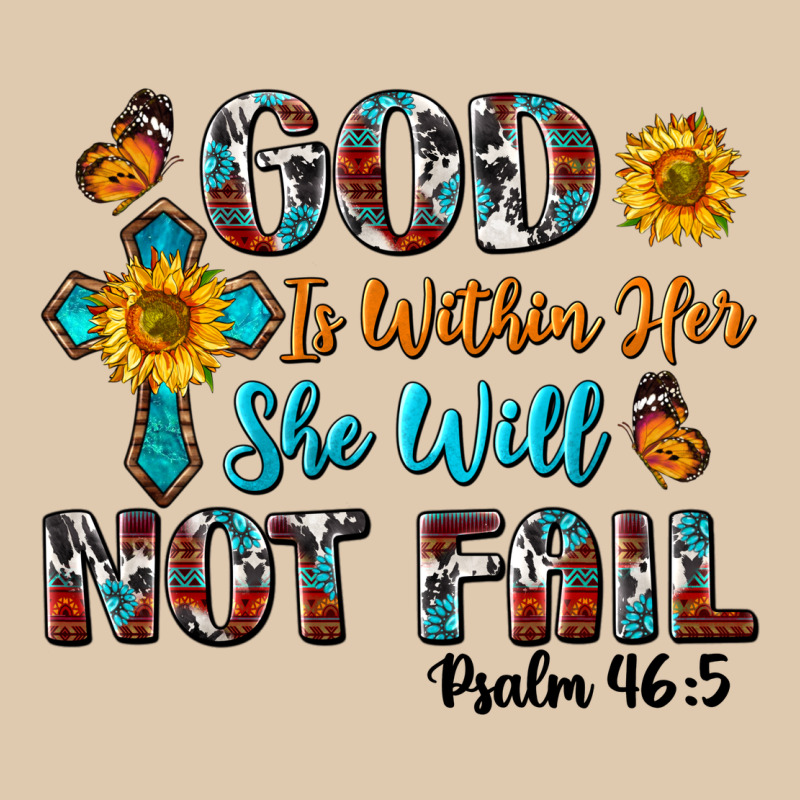 God Is Within Her She Will Not Fail Heavyweight Sweatshirt by BundleAndBundleShop | Teevron