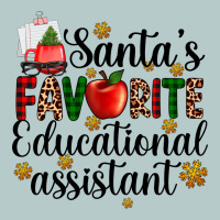 Santa's Favorite Educational Assistant Heavy Core Tee | Teevron