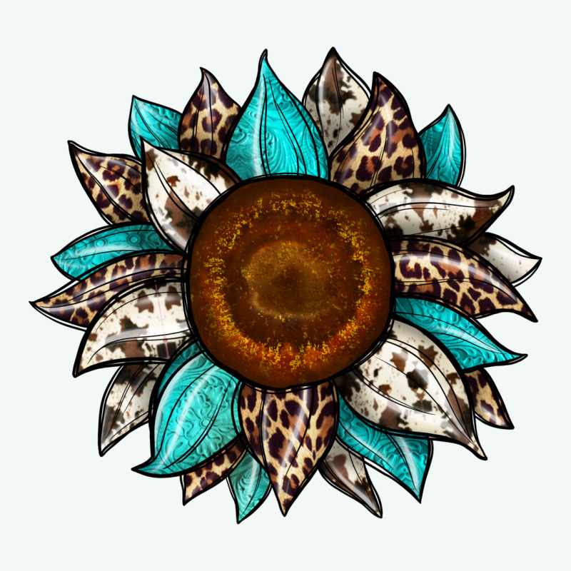 Sunflower Cowhide Premium Hoodie by JahusDesignShop | Teevron
