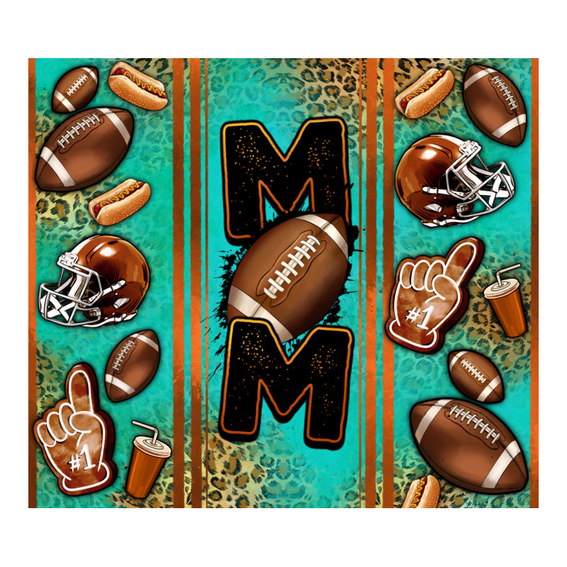 American Football Mom Ladies Tee by Jasminsmagicworld | Teevron