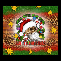 When You're Dead Inside But It's Christmas Heavy Core Tee | Teevron