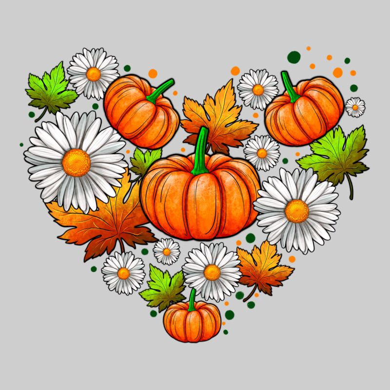 Pumpkin And Daisies Premium Tee by AdoDesignShop | Teevron