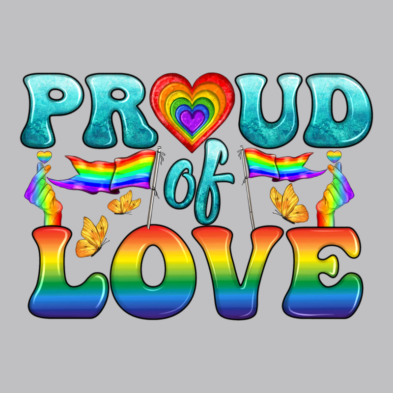 Lgbtq Proud Of Love Long Sleeve Tee by BundleAndBundleShop | Teevron