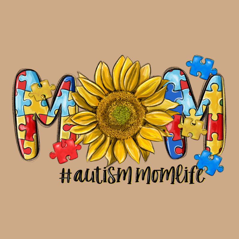 Autism Mom Life Sunflower Vintage Hoodie by MaliasSmallBusiness | Teevron
