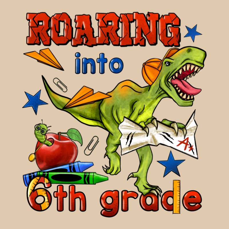 Roaring Into 6th Grade Heavyweight Sweatshirt by BundleAndBundleShop | Teevron