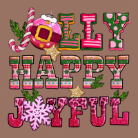 Jolly Happy Joyful Pink Christmas Premium Hoodie | Teevron