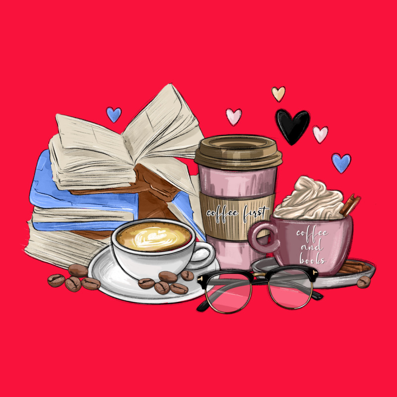 Coffee And Books Classic Tee by MaliasSmallBusiness | Teevron