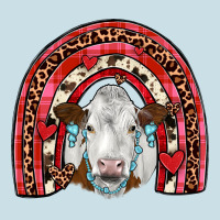 Valentines Simmental  Rainbow Ladies Tee | Teevron