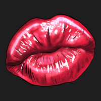 Lip Mark Valentine's Day Heavyweight Hoodie | Teevron