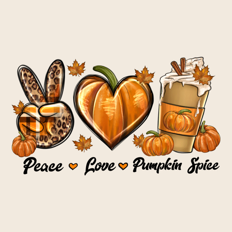 Peace Love Pumpkin Spice Zipper Hoodie by texasbilliewilder | Teevron
