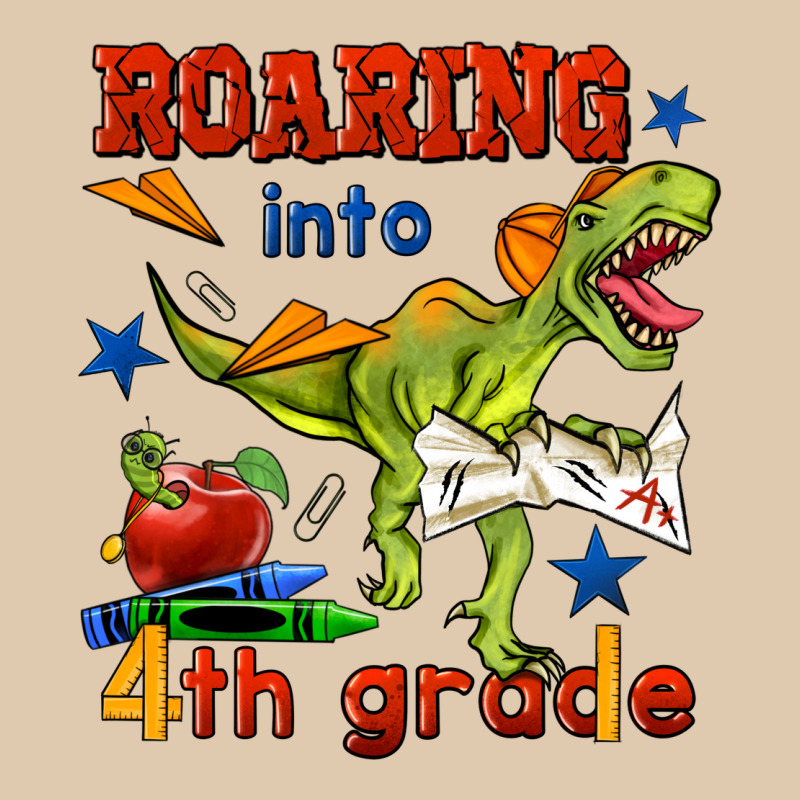 Roaring Into 4th Grade Heavyweight Sweatshirt by BundleAndBundleShop | Teevron