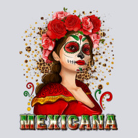 Sugar Skull Girl With Mexicana Zipper Hoodie | Teevron