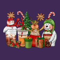 Christmas Polar Bear Reindeer And Snowman Coffee C Premium Hoodie | Teevron