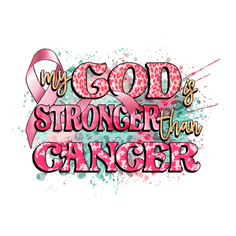 My God Is Stronger Than Cancer Heavyweight Hoodie by CowGirlArtShop | Teevron