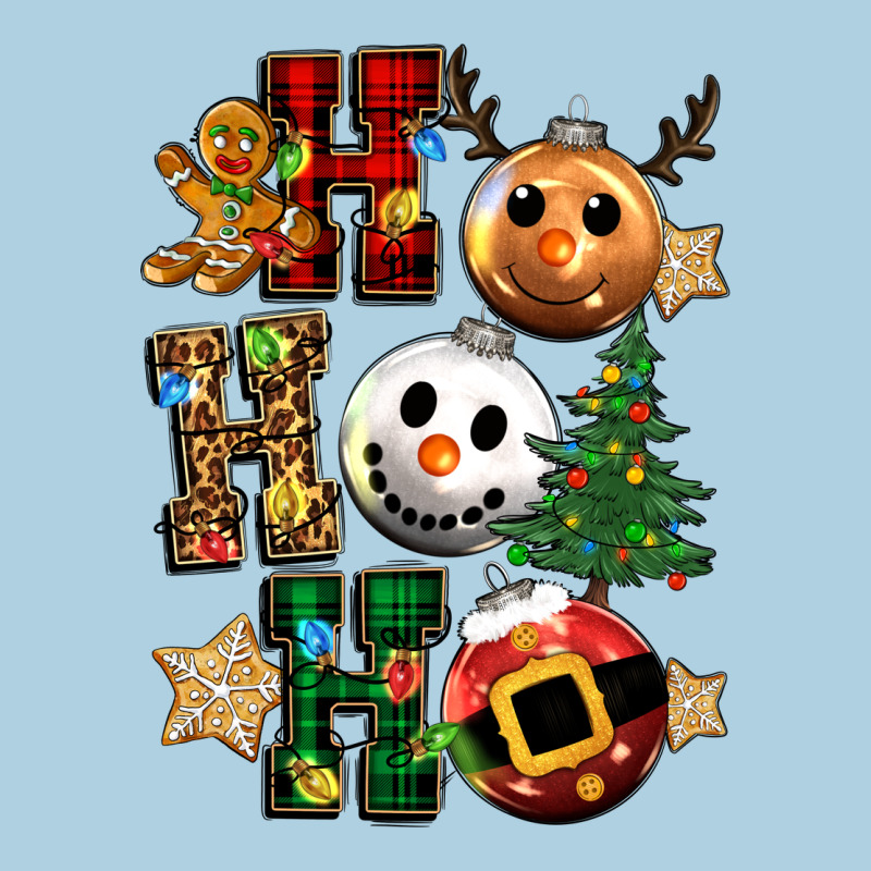 Ho Ho Ho Christmas Premium Hoodie by CowGirlArtShop | Teevron