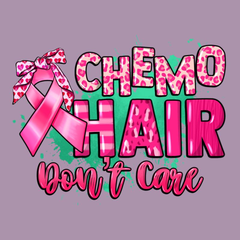 Chemo Hair Don't Care Cancer Awareness Heavyweight Hoodie by HowdyJamesFarm | Teevron