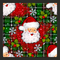 Christmas Santa Claus Seamless Pattern Heavy Core Tee | Teevron