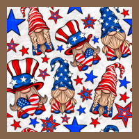 4th Of July Patriotic Gnome Seamless Pattern Premium Tee | Teevron