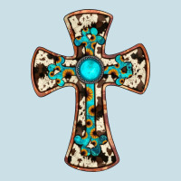 Cowhide Gemstone  Cross Ladies Tee | Teevron