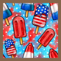4th Of July Popsicle Seamless Pattern Premium Tee | Teevron