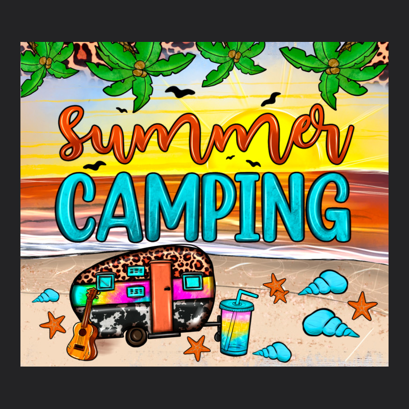 Summer Camping Vintage Tee by JahusDesignShop | Teevron