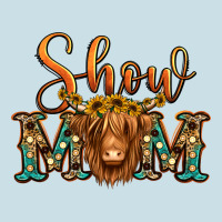 Show Mom Long Haired Cow Ladies Tee | Teevron