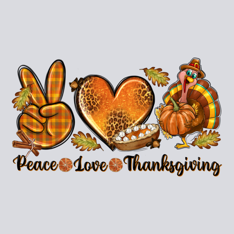 Peace Love Thanksgiving Zipper Hoodie by texasbilliewilder | Teevron