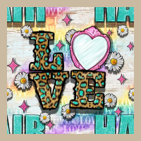 Leopard Love Hair And Mirror With Daisy Seamless Pattern Bbs Long Sleeve Tee | Teevron