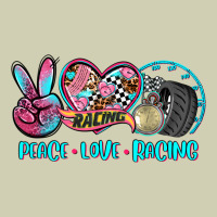 Peace Love Racing Heavy Core Tee | Teevron